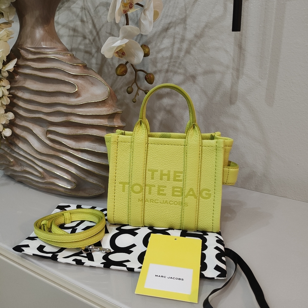 Marc Jacobs Yellow Tote Bag